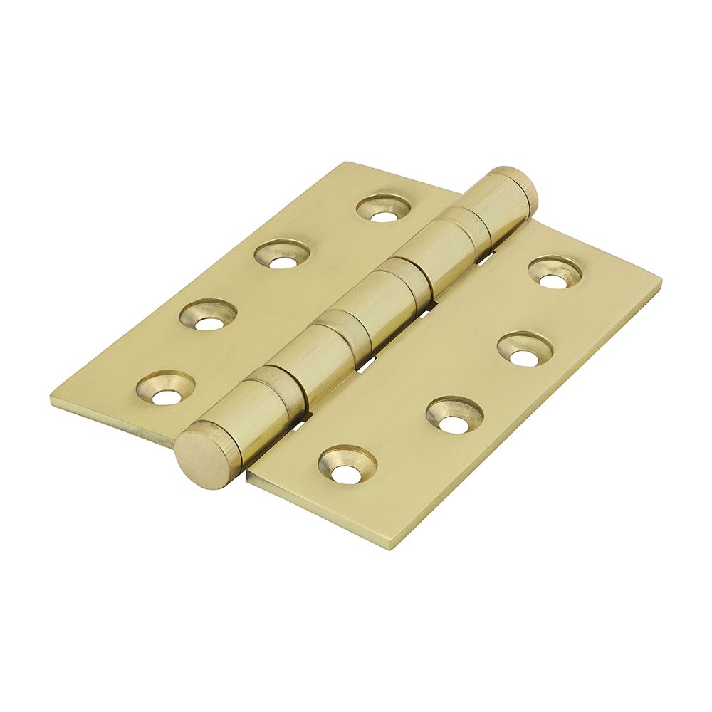 Timco Performance Ball Race Hinges, Solid Brass, 102x76mm (2pk)