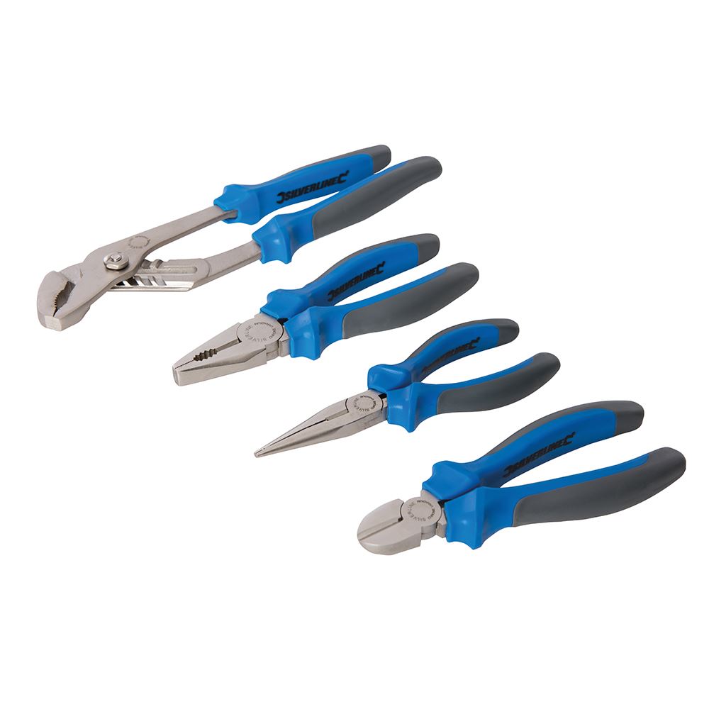 Silverline Expert-Zangenset 4-teilig - 4-teilig
