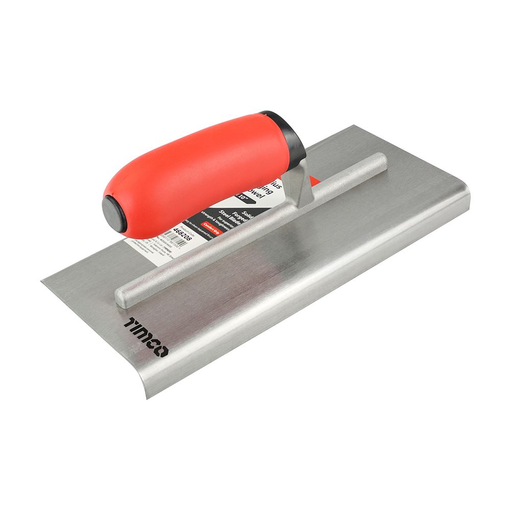 Timco Radius Edging Trowel, Carbon Steel, 4 x 10 Inch