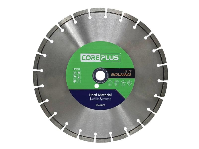 CorePlus HM350E 터보 다이아몬드 블레이드 350mm - 경질 재료용