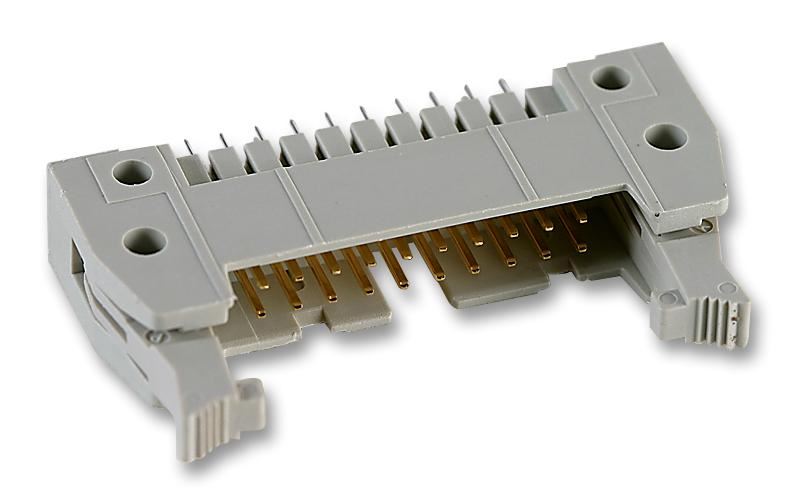 HARTING 10-Way Shrouded Header díreach, Sraith SEK 18
