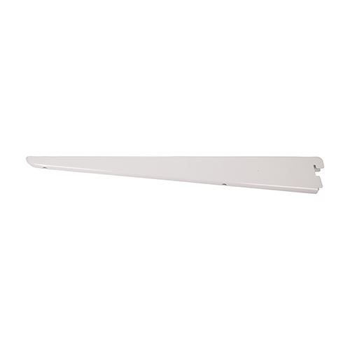 Timco White Twin Slot Shelf Bracket 370mm