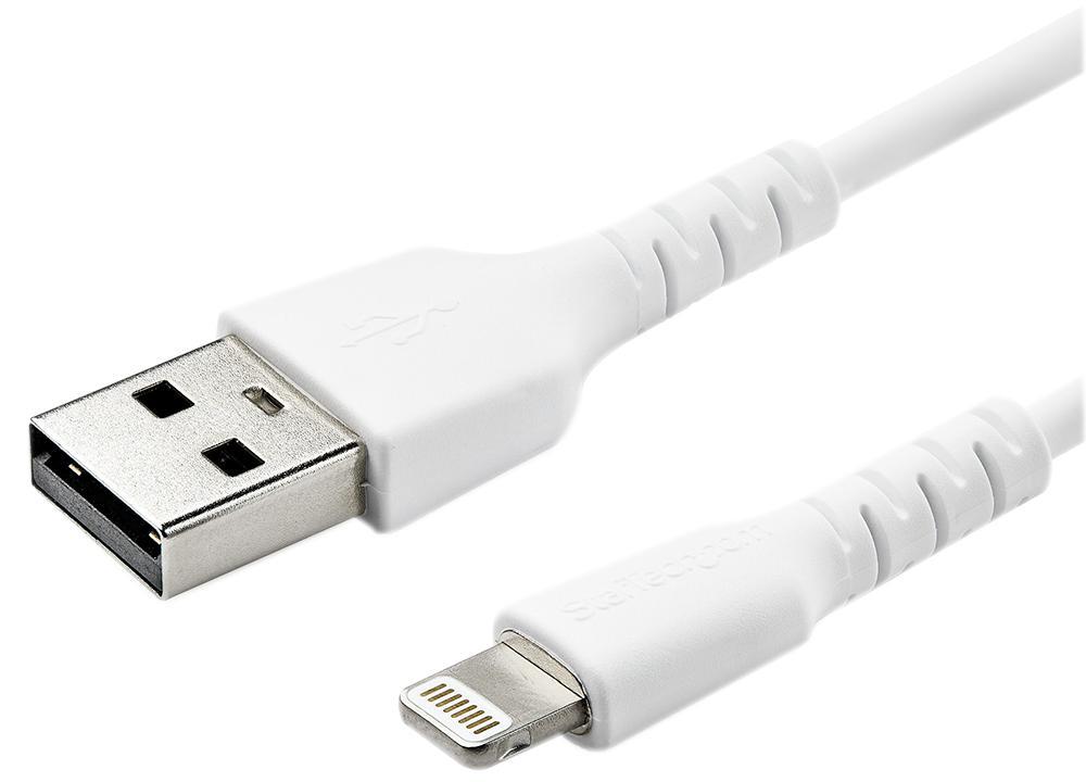 STARTECH Cable USB a Lightning, 1m, Blanco