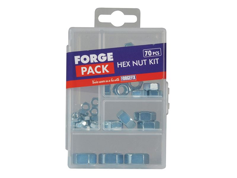 ForgeFix 六角螺絲螺母套裝 ForgePack 70件