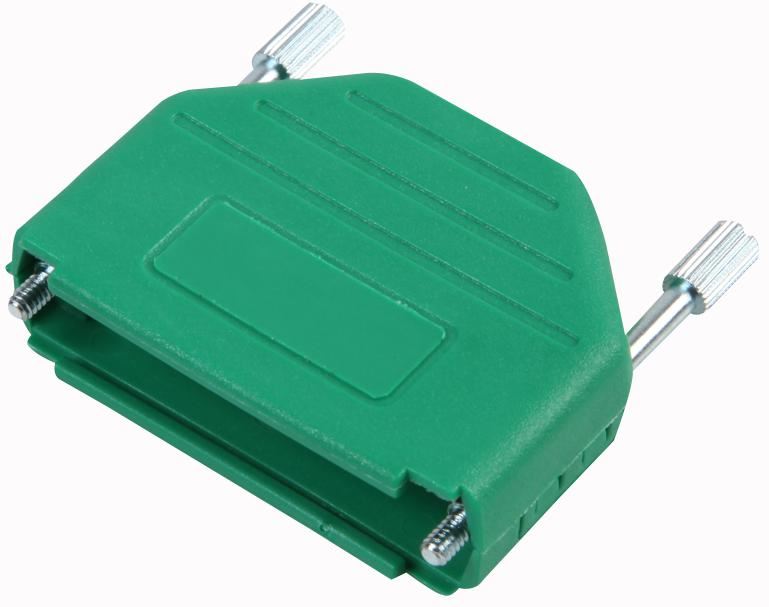 ENCITECH CONNECTORS AB 25핀 경첩형 그린 커넥터 후드