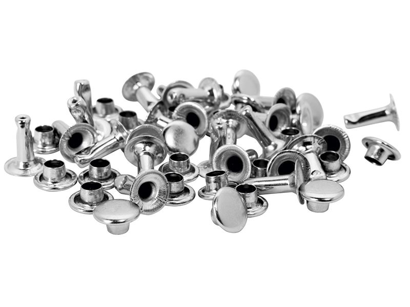 Rapid - Rivets tubulaires 7x3x9mm, Aluminium (Lot de 25)