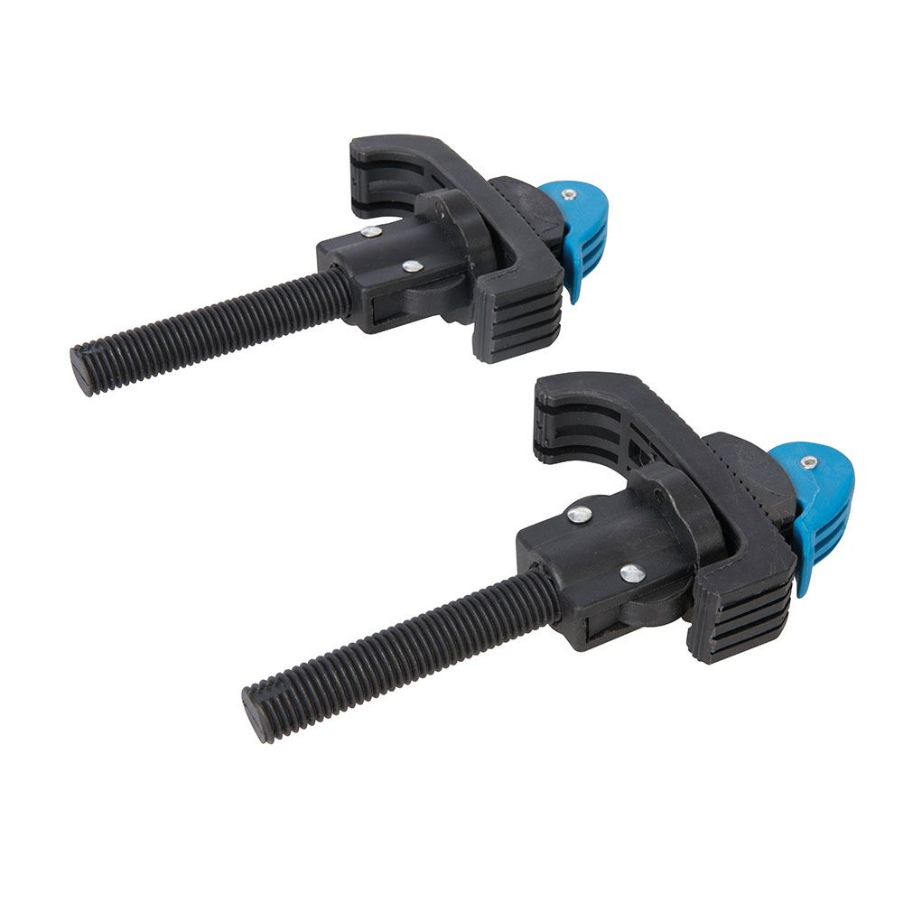 Silverline Workbench Clamps, 2-Piece Set for 18-38mm Holes