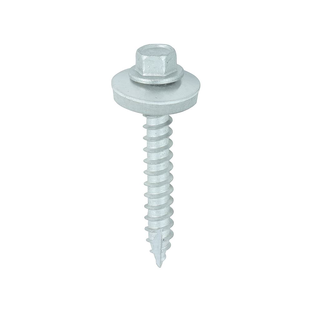 Timco Metal to Timber Screws, Hex Head, 6.3x45mm, 100pcs