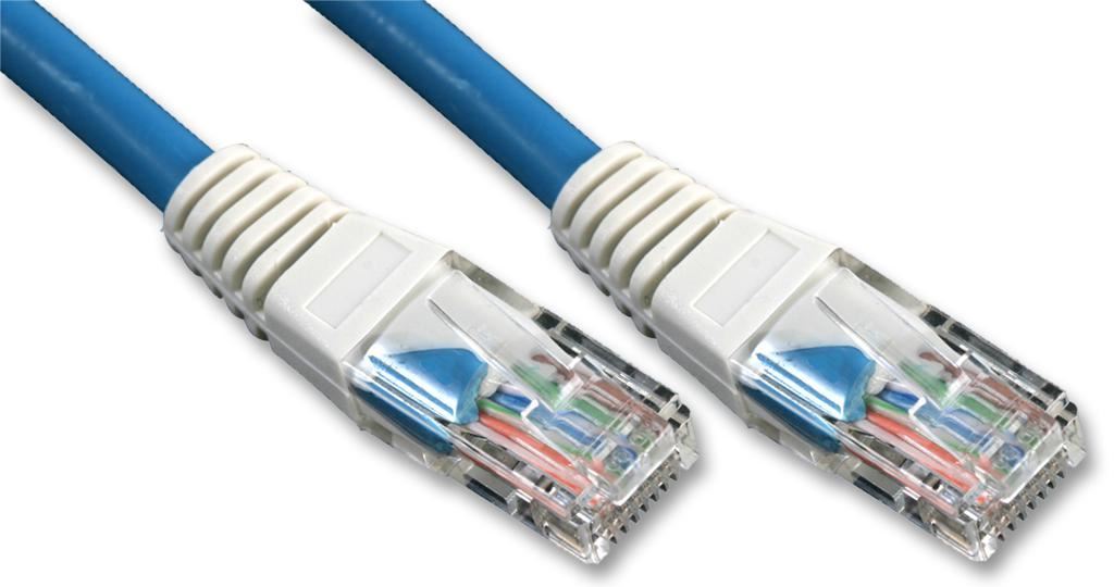 Pro Signal RJ45 Cat5e UTP Ethernet Cable, LSOH, 5m, Blue