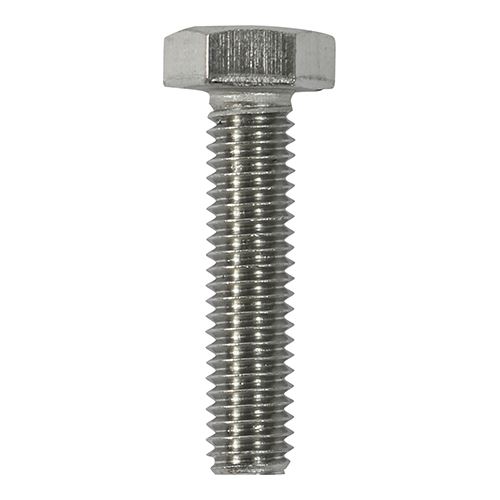 Timco Hex Set Screws, A2 Stainless Steel, M8 x 25mm, 10pc