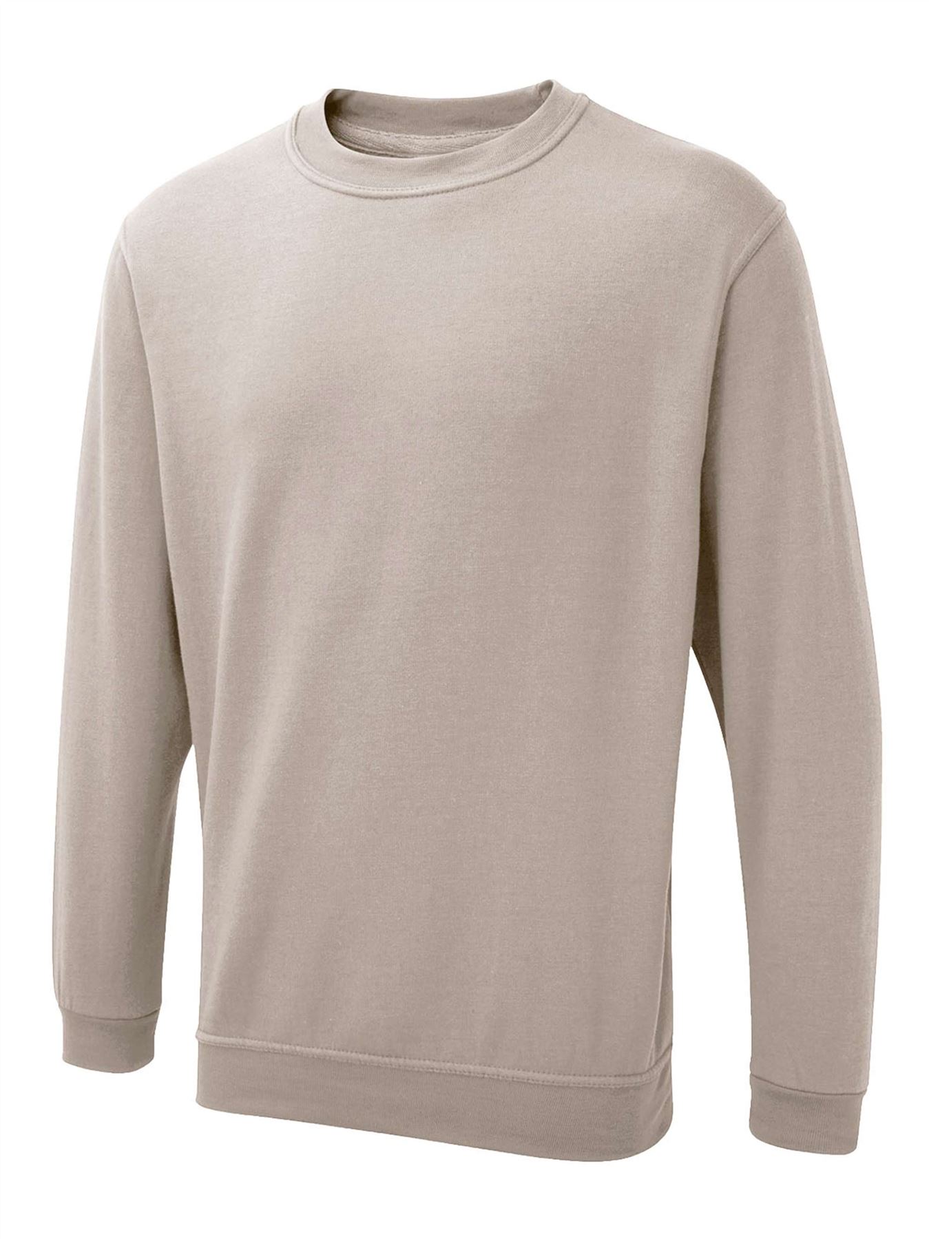 Uneek UX Unisex Sweatshirt - Sand, Size M