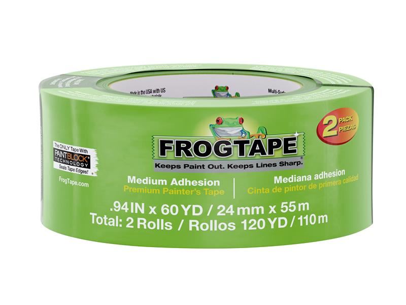 Shurtape FrogTape Maskovací páska pro různé povrchy, 24mm x 55m (2 balení)