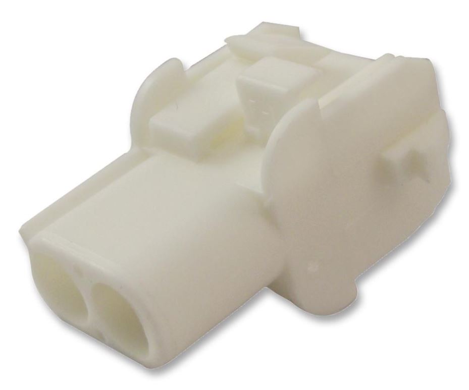 TE Connectivity Mate-N-Lok Receptacle Housing, 2-Way, 6.35mm Pitch