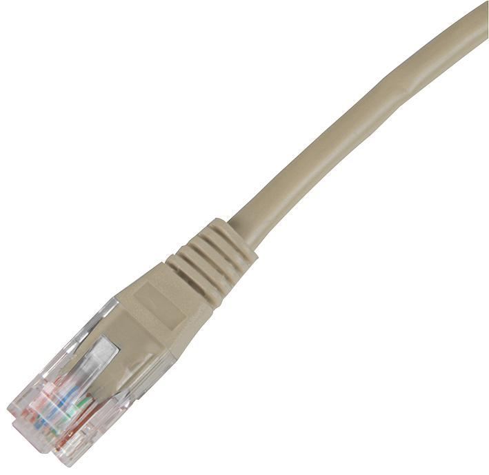 CONNECTIX - Kabel Ethernet Cat5e UTP Kelabu 1m
