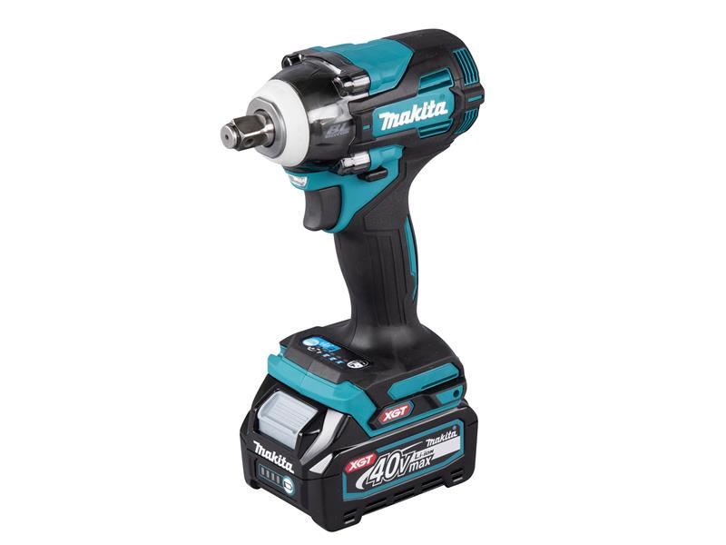 Makita TW004G XGT 40Vmax Brushless Impact Wrench with 2 x 2.5Ah Batteries