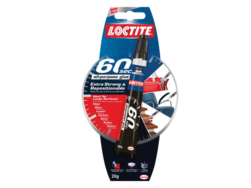 Loctite 60 Seconden Alleslijm, 20g Tube