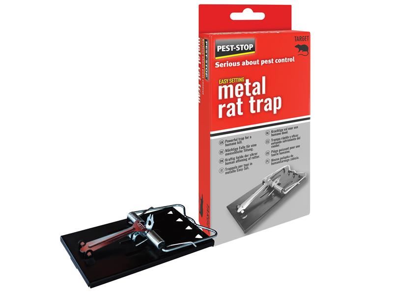 Pest-Stop Easy Setting Metal Rat Trap