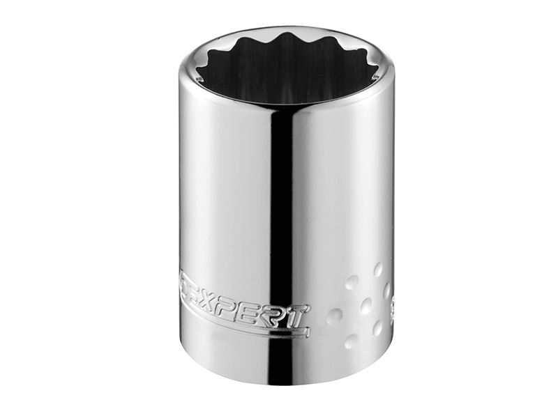 Expert 1/2in Drive Bi-Hexagon Socket 24mm, Chrome Vanadium Steel