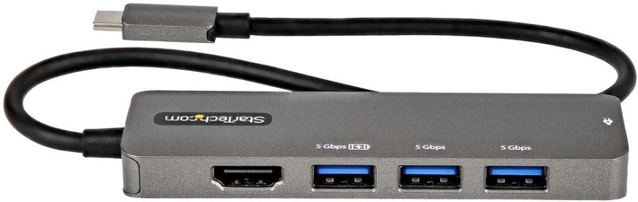 STARTECH USB-C Multiport Hub mit USB 3.2 Gen 1, 4K HDMI & 100W Power Delivery