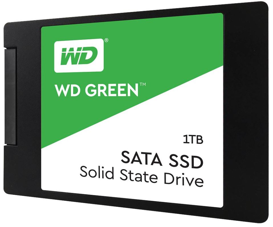 WD Green 1TB SATA SSD, 6Gb/s, 2.5 palců, SLC NAND