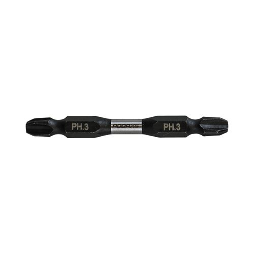 Timco 両端PH3インパクトドライバービット (65mm) 2本入り