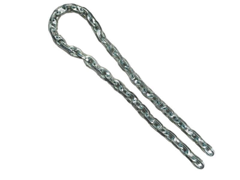 Master Lock 8011E Chaîne en acier trempé, 1m x 6mm, revêtement vinyle