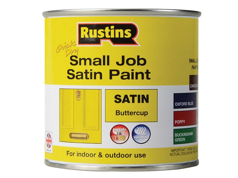 Rustins Quick Dry Kleinarbeiten-Satinlack Butterblume 250ml