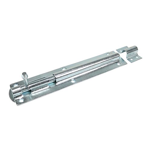Timco Straight Tower Bolt, Zinc, 10 Inch (254mm)