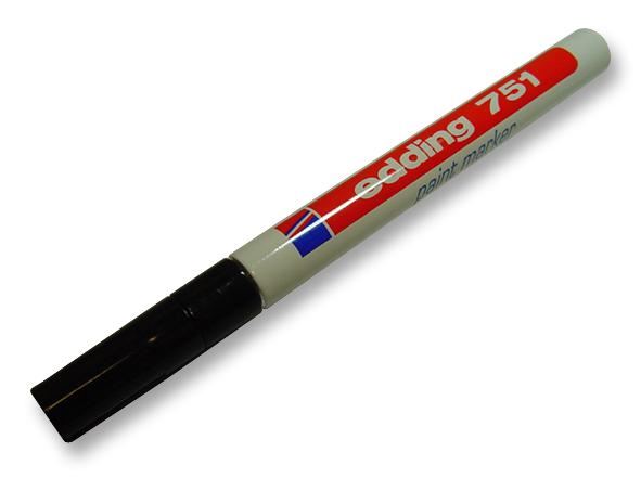 EDDING - Feine Rundspitze Lackmarker - Schwarz