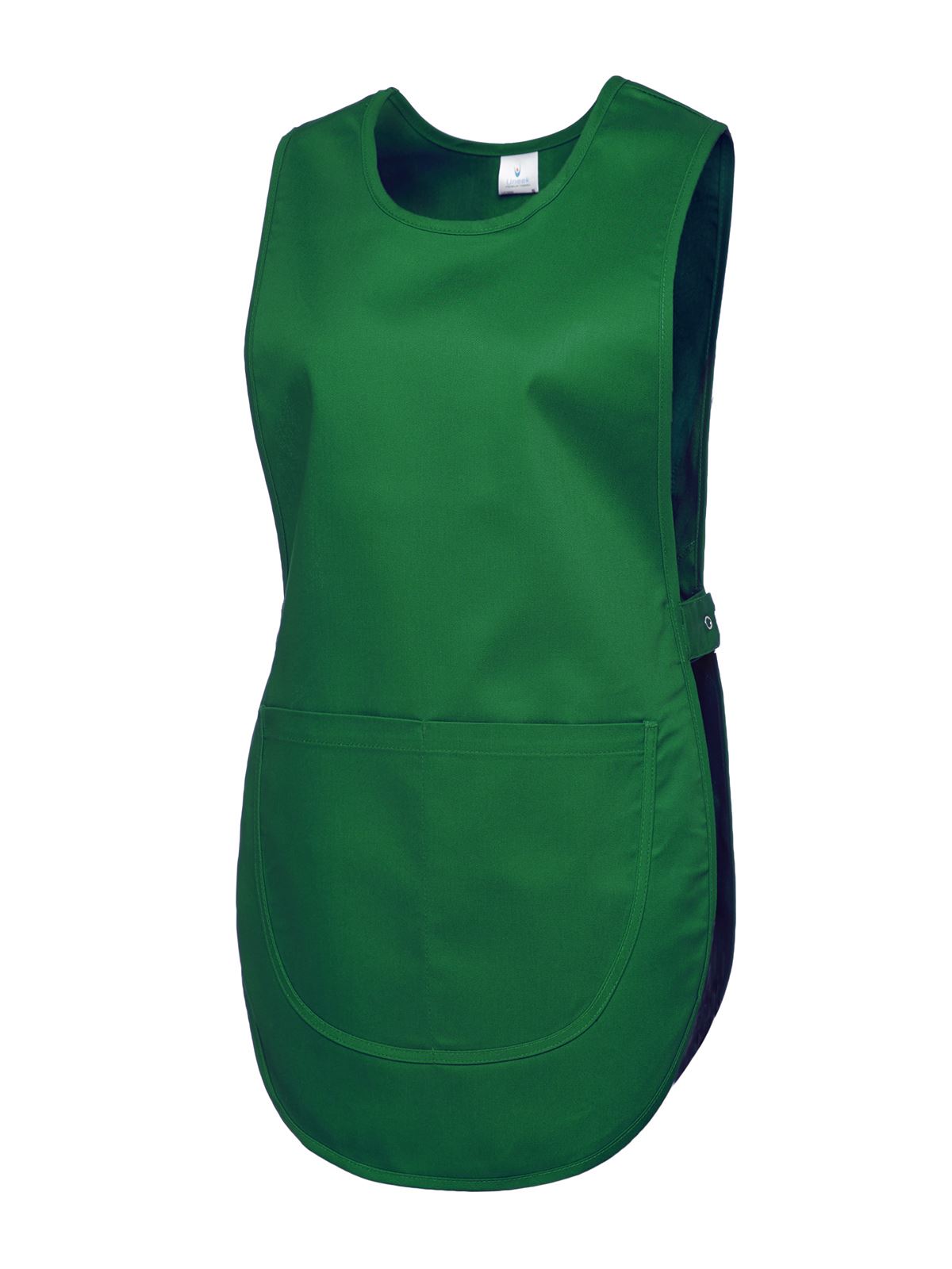 Uneek Premium Unisex Schort - 65% Polyester 35% Katoen - Flessengroen - 2XL