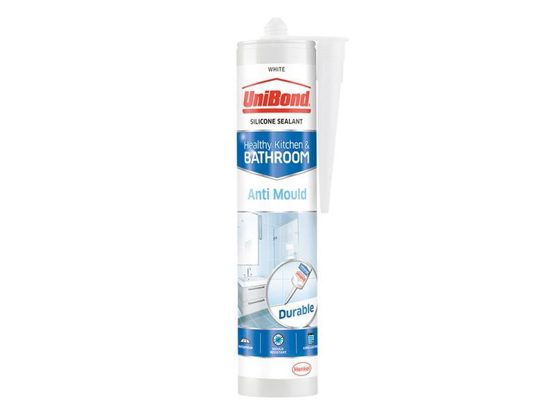 UniBond Anti Mould Sealant - White Cartridge, 274g
