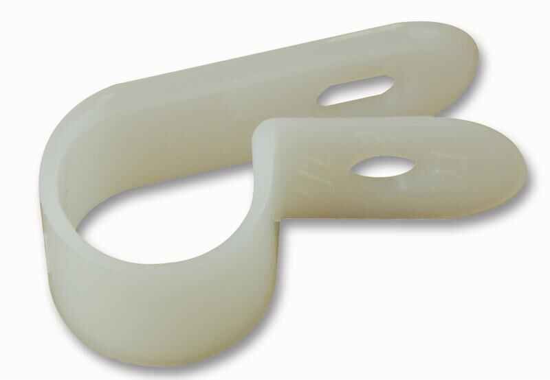 Pro Power Nylon P Clips 12.7mm, Pack of 100