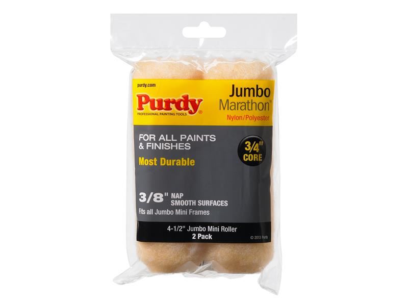 Manchon à peinture Jumbo Mini Purdy Marathon 114mm x 19mm (Lot de 2)
