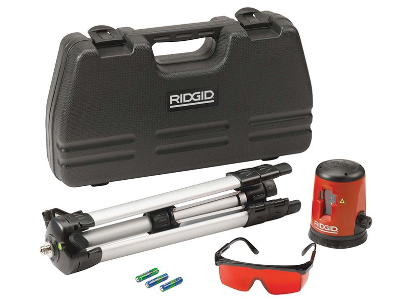 RIDGID CL-100 Mikro Selbstnivellierender Kreuzlinienlaser 38758