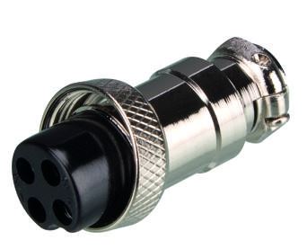 Connecteur circulaire verrouillable VELLEMAN SA 4 broches