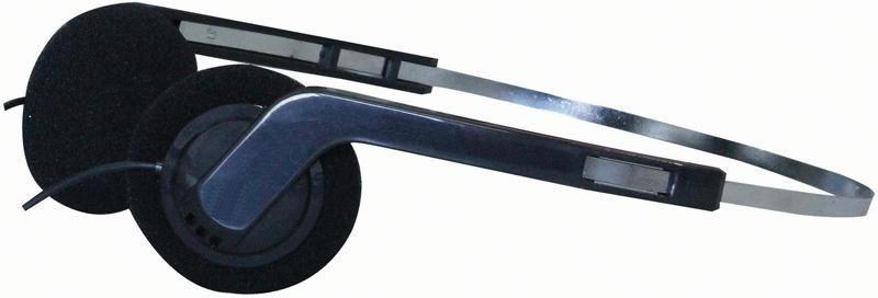 Pro Signal Classic 80s-Style Stereo Headphones - Black