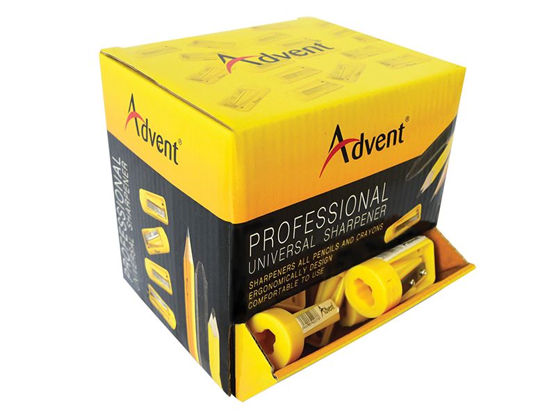 Advent プロフェッショナルユニバーサル鉛筆削り 50個パック