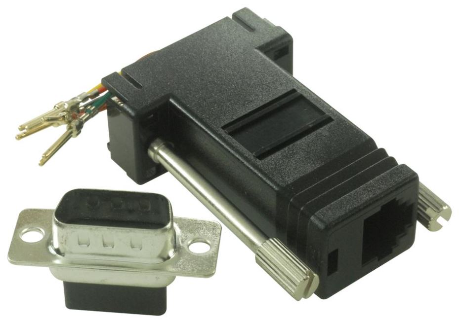 MH CONNECTORS RJ11 auf 9-poligen D-Stecker Adapter