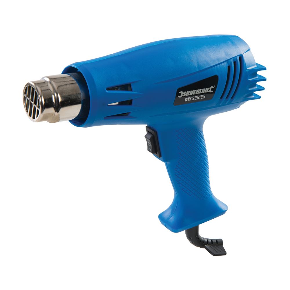 Silverline 1500W Heat Gun with Nozzle