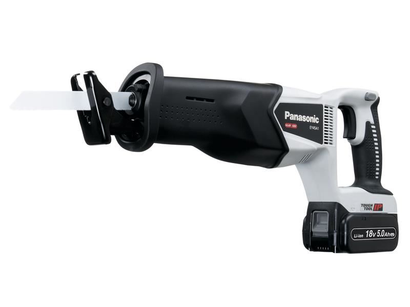 Panasonic EY45A1LJ2G 18V Reciprocating Saw with 2 x 5.0Ah Li-ion