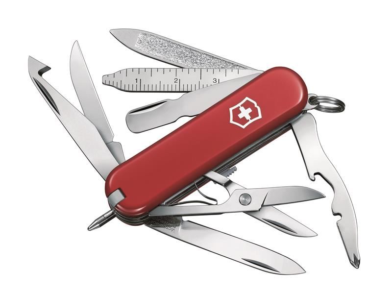 Victorinox MiniChamp Swiss Army Knife, Red, 58mm