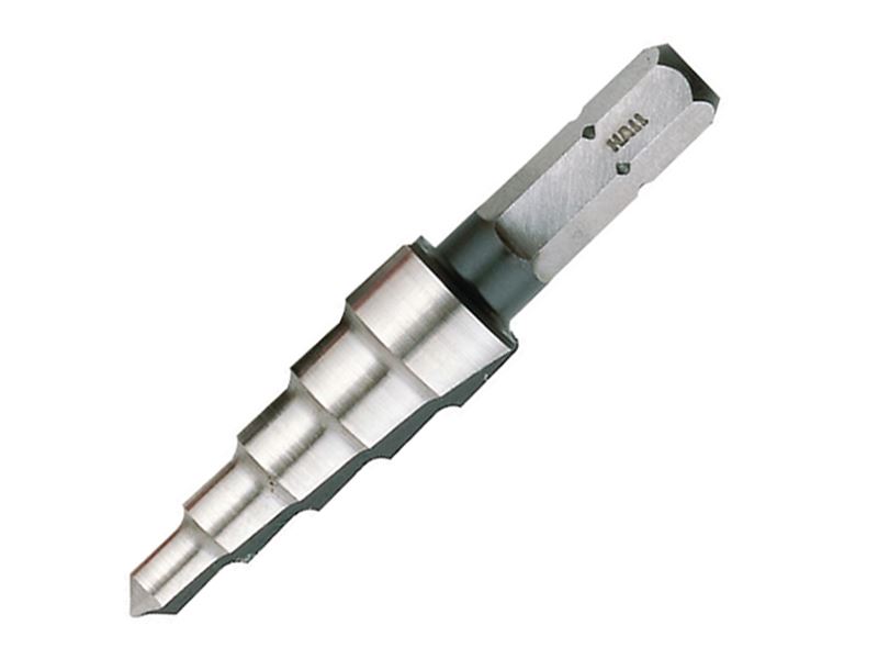 Halls XS412 Foret étagé en acier rapide, 4-12mm