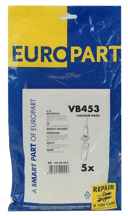 EUROPART Panasonic MC-E40 Compatible Stofzakken (5 stuks)