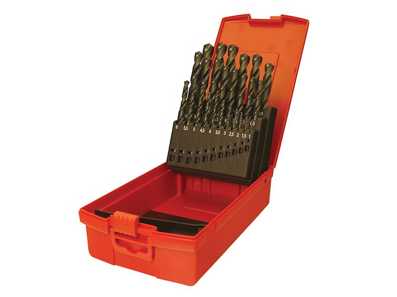 Dormer Set di Trapani HSS Imperiali A190 N.20 (15 Pezzi, 1/16-1/2 Pollice)
