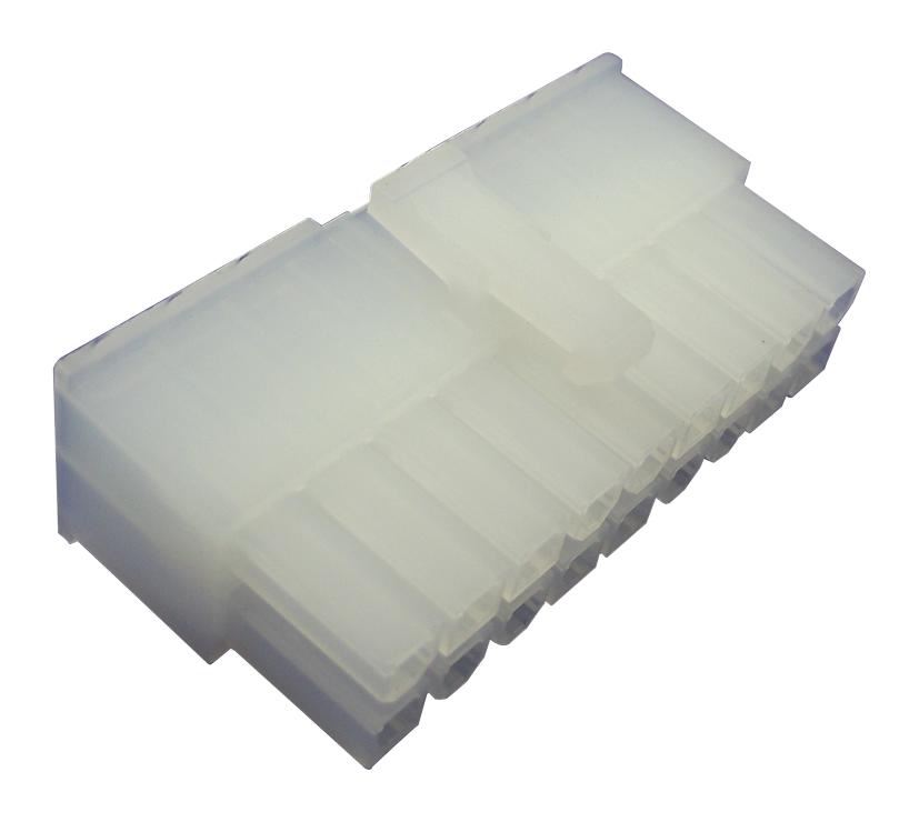 MOLEX Mini-Fit Jr. Receptacle Housing, 2 Row, 16 Way, 4.2mm Pitch