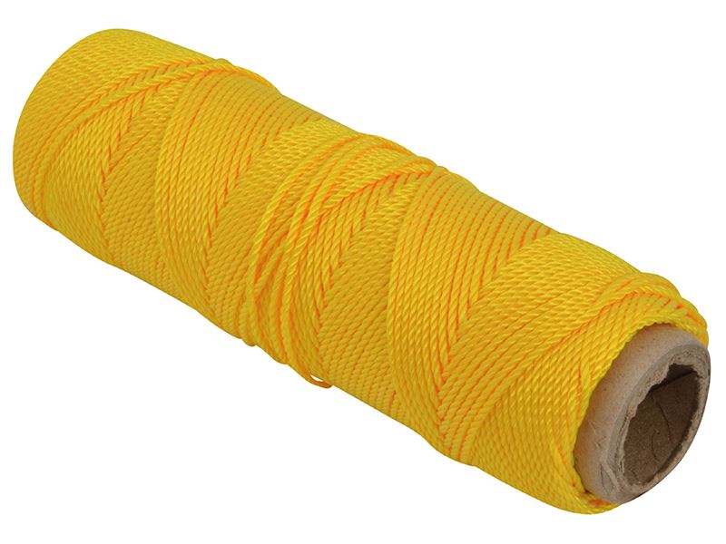 Marshalltown M621 Mason's Line, Yellow, 76.2m (250ft)