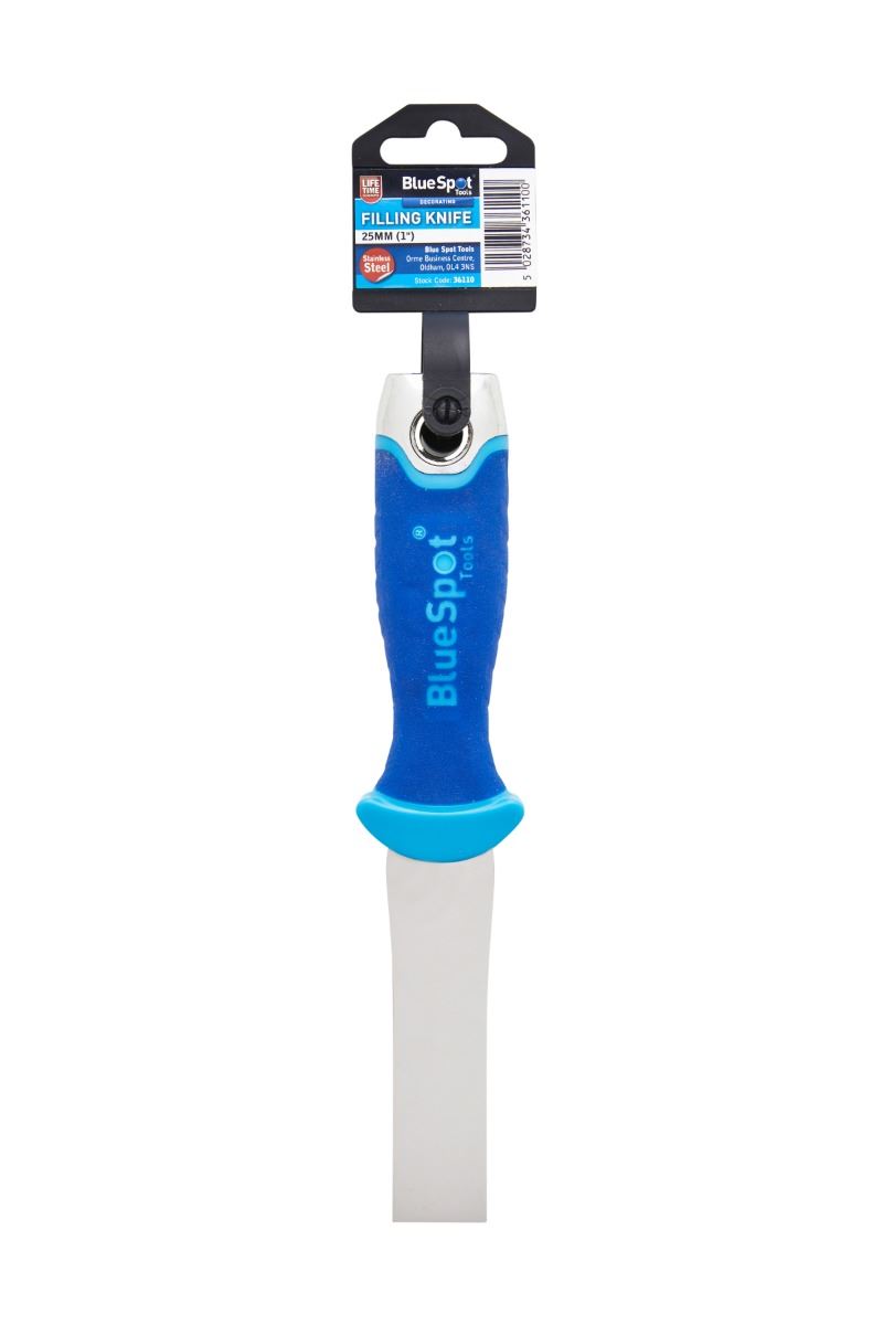 Blue Spot Tools 25mm Soft Grip Filling Scraper