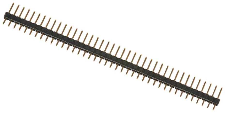 MULTICOMP PRO - Header Pin 2.54mm, 1 Baris, 40 Way, Menegak