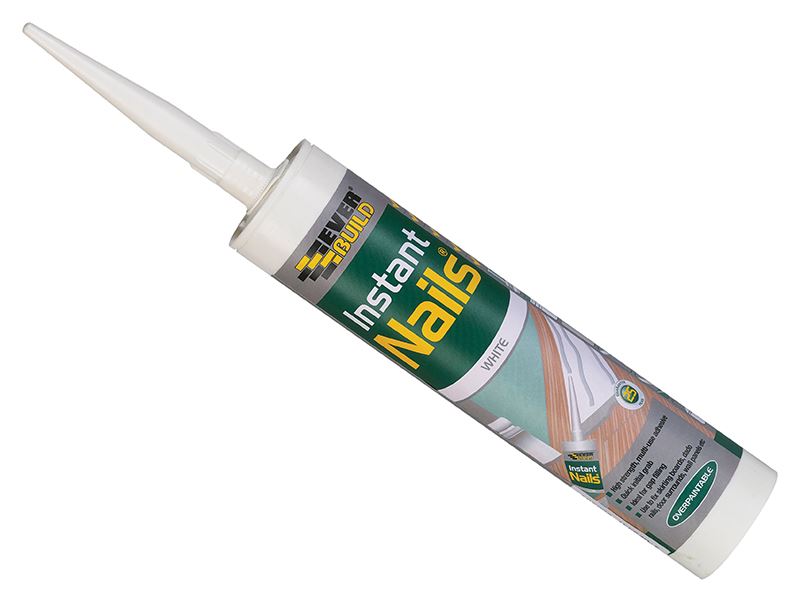 Everbuild Sika Instant Nails Adhesive, High Strength, 290ml