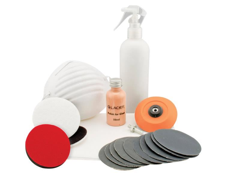 Kit de polissage de verre avancé Flexipads GLACIER